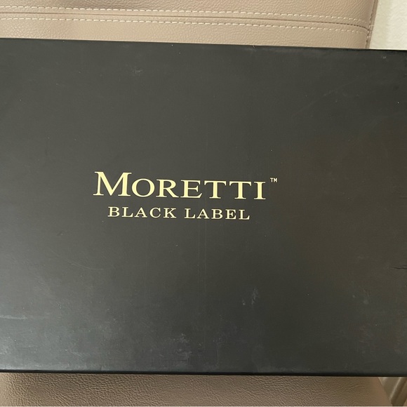 Men “Moretti“ new in box. Black suede chukka boots - Picture 7 of 7